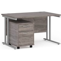Click to view product details and reviews for Maestro 25 Straight Desk 1200mm X 800mm With Silver Cantilever Frame And 2 Drawer Pedestal Grey Oak. Click to view product details and reviews for Maestro 25 Straight Desk 1200mm X 800mm With Silver Cantilever Frame And 2 Drawer Pedestal Grey Oak.