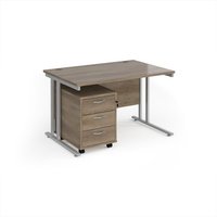 Click to view product details and reviews for Maestro 25 Straight Desk 1200mm X 800mm With Silver Cantilever Frame And 3 Drawer Pedestal Nebraska Oak. Click to view product details and reviews for Maestro 25 Straight Desk 1200mm X 800mm With Silver Cantilever Frame And 3 Drawer Pedestal Nebraska Oak.
