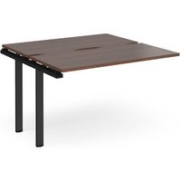 Click to view product details and reviews for Bench Desk Add On Rectangular Desk 1200mm With Sliding Tops Walnut Tops With Black Frames 1200mm Depth Adapt. Click to view product details and reviews for Bench Desk Add On Rectangular Desk 1200mm With Sliding Tops Walnut Tops With Black Frames 1200mm Depth Adapt.