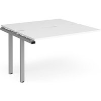 Click to view product details and reviews for Bench Desk Add On Rectangular Desk 1200mm With Sliding Tops White Tops With Silver Frames 1200mm Depth Adapt. Click to view product details and reviews for Bench Desk Add On Rectangular Desk 1200mm With Sliding Tops White Tops With Silver Frames 1200mm Depth Adapt.
