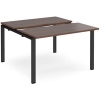 Click to view product details and reviews for Bench Desk 2 Person Rectangular Desks 1200mm With Sliding Tops Walnut Tops With Black Frames 1200mm Depth Adapt. Click to view product details and reviews for Bench Desk 2 Person Rectangular Desks 1200mm With Sliding Tops Walnut Tops With Black Frames 1200mm Depth Adapt.
