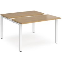 Click to view product details and reviews for Bench Desk 2 Person Rectangular Desks 1200mm With Sliding Tops Oak Tops With White Frames 1200mm Depth Adapt. Click to view product details and reviews for Bench Desk 2 Person Rectangular Desks 1200mm With Sliding Tops Oak Tops With White Frames 1200mm Depth Adapt.