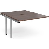 Click to view product details and reviews for Bench Desk Add On Rectangular Desk 1200mm With Sliding Tops Walnut Tops With Silver Frames 1600mm Depth Adapt. Click to view product details and reviews for Bench Desk Add On Rectangular Desk 1200mm With Sliding Tops Walnut Tops With Silver Frames 1600mm Depth Adapt.