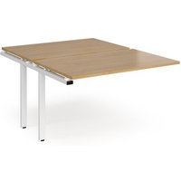 Click to view product details and reviews for Bench Desk Add On Rectangular Desk 1200mm With Sliding Tops Oak Tops With White Frames 1600mm Depth Adapt. Click to view product details and reviews for Bench Desk Add On Rectangular Desk 1200mm With Sliding Tops Oak Tops With White Frames 1600mm Depth Adapt.