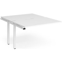 Click to view product details and reviews for Bench Desk Add On Rectangular Desk 1200mm With Sliding Tops White Tops With White Frames 1600mm Depth Adapt. Click to view product details and reviews for Bench Desk Add On Rectangular Desk 1200mm With Sliding Tops White Tops With White Frames 1600mm Depth Adapt.