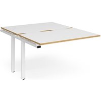 Click to view product details and reviews for Bench Desk Add On Rectangular Desk 1200mm With Sliding Tops White Oak Tops With White Frames 1600mm Depth Adapt. Click to view product details and reviews for Bench Desk Add On Rectangular Desk 1200mm With Sliding Tops White Oak Tops With White Frames 1600mm Depth Adapt.