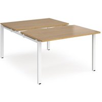 Click to view product details and reviews for Bench Desk 2 Person Rectangular Desks 1200mm With Sliding Tops Oak Tops With White Frames 1600mm Depth Adapt. Click to view product details and reviews for Bench Desk 2 Person Rectangular Desks 1200mm With Sliding Tops Oak Tops With White Frames 1600mm Depth Adapt.