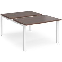 Click to view product details and reviews for Bench Desk 2 Person Rectangular Desks 1200mm With Sliding Tops Walnut Tops With White Frames 1600mm Depth Adapt. Click to view product details and reviews for Bench Desk 2 Person Rectangular Desks 1200mm With Sliding Tops Walnut Tops With White Frames 1600mm Depth Adapt.