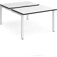 Click to view product details and reviews for Adapt Sliding Top Back To Back Desks 1200mm X 1600mm White Frame White Top Black Edge. Click to view product details and reviews for Adapt Sliding Top Back To Back Desks 1200mm X 1600mm White Frame White Top Black Edge.