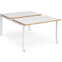 Click to view product details and reviews for Bench Desk 2 Person Rectangular Desks 1200mm With Sliding Tops White Oak Tops With White Frames 1600mm Depth Adapt. Click to view product details and reviews for Bench Desk 2 Person Rectangular Desks 1200mm With Sliding Tops White Oak Tops With White Frames 1600mm Depth Adapt.