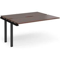 Click to view product details and reviews for Bench Desk Add On Rectangular Desk 1400mm With Sliding Tops Walnut Tops With Black Frames 1200mm Depth Adapt. Click to view product details and reviews for Bench Desk Add On Rectangular Desk 1400mm With Sliding Tops Walnut Tops With Black Frames 1200mm Depth Adapt.