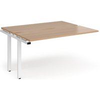 Click to view product details and reviews for Bench Desk Add On Rectangular Desk 1400mm With Sliding Tops Beech Tops With White Frames 1200mm Depth Adapt. Click to view product details and reviews for Bench Desk Add On Rectangular Desk 1400mm With Sliding Tops Beech Tops With White Frames 1200mm Depth Adapt.