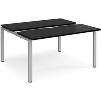 Click to view product details and reviews for Adapt Sliding Top Back To Back Desks 1400mm X 1200mm Silver Frame Black Top. Click to view product details and reviews for Adapt Sliding Top Back To Back Desks 1400mm X 1200mm Silver Frame Black Top.