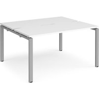 Click to view product details and reviews for Bench Desk 2 Person Rectangular Desks 1400mm With Sliding Tops White Tops With Silver Frames 1200mm Depth Adapt. Click to view product details and reviews for Bench Desk 2 Person Rectangular Desks 1400mm With Sliding Tops White Tops With Silver Frames 1200mm Depth Adapt.