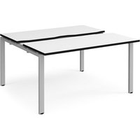 Click to view product details and reviews for Adapt Sliding Top Back To Back Desks 1400mm X 1200mm Silver Frame White Top Black Edge. Click to view product details and reviews for Adapt Sliding Top Back To Back Desks 1400mm X 1200mm Silver Frame White Top Black Edge.