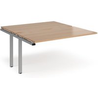 Click to view product details and reviews for Bench Desk Add On Rectangular Desk 1400mm With Sliding Tops Beech Tops With Silver Frames 1600mm Depth Adapt. Click to view product details and reviews for Bench Desk Add On Rectangular Desk 1400mm With Sliding Tops Beech Tops With Silver Frames 1600mm Depth Adapt.