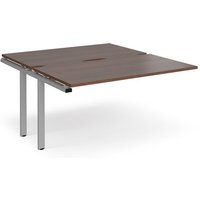 Click to view product details and reviews for Bench Desk Add On Rectangular Desk 1400mm With Sliding Tops Walnut Tops With Silver Frames 1600mm Depth Adapt. Click to view product details and reviews for Bench Desk Add On Rectangular Desk 1400mm With Sliding Tops Walnut Tops With Silver Frames 1600mm Depth Adapt.