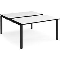 Click to view product details and reviews for Adapt Sliding Top Back To Back Desks 1400mm X 1600mm Black Frame White Top Black Edge. Click to view product details and reviews for Adapt Sliding Top Back To Back Desks 1400mm X 1600mm Black Frame White Top Black Edge.