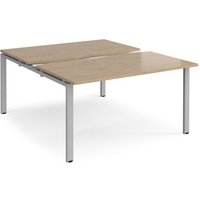 Click to view product details and reviews for Adapt Sliding Top Back To Back Desks 1400mm X 1600mm Silver Frame Kendal Oak Top. Click to view product details and reviews for Adapt Sliding Top Back To Back Desks 1400mm X 1600mm Silver Frame Kendal Oak Top.