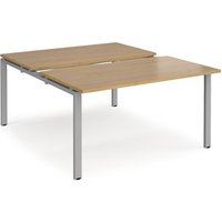 Click to view product details and reviews for Bench Desk 2 Person Rectangular Desks 1400mm With Sliding Tops Oak Tops With Silver Frames 1600mm Depth Adapt. Click to view product details and reviews for Bench Desk 2 Person Rectangular Desks 1400mm With Sliding Tops Oak Tops With Silver Frames 1600mm Depth Adapt.