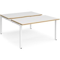 Click to view product details and reviews for Bench Desk 2 Person Rectangular Desks 1400mm With Sliding Tops White Oak Tops With White Frames 1600mm Depth Adapt. Click to view product details and reviews for Bench Desk 2 Person Rectangular Desks 1400mm With Sliding Tops White Oak Tops With White Frames 1600mm Depth Adapt.