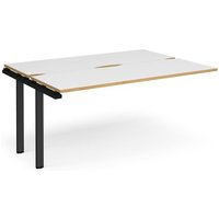 Click to view product details and reviews for Bench Desk Add On Rectangular Desk 1600mm With Sliding Tops White Oak Tops With Black Frames 1200mm Depth Adapt. Click to view product details and reviews for Bench Desk Add On Rectangular Desk 1600mm With Sliding Tops White Oak Tops With Black Frames 1200mm Depth Adapt.