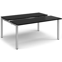 Click to view product details and reviews for Adapt Sliding Top Back To Back Desks 1600mm X 1200mm Silver Frame Black Top. Click to view product details and reviews for Adapt Sliding Top Back To Back Desks 1600mm X 1200mm Silver Frame Black Top.