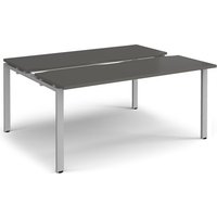 Click to view product details and reviews for Adapt Sliding Top Back To Back Desks 1600mm X 1200mm Silver Frame Storm Grey Top. Click to view product details and reviews for Adapt Sliding Top Back To Back Desks 1600mm X 1200mm Silver Frame Storm Grey Top.