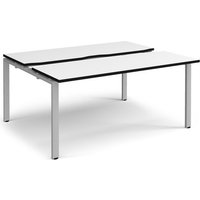 Click to view product details and reviews for Adapt Sliding Top Back To Back Desks 1600mm X 1200mm Silver Frame White Top Black Edge. Click to view product details and reviews for Adapt Sliding Top Back To Back Desks 1600mm X 1200mm Silver Frame White Top Black Edge.