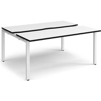Click to view product details and reviews for Adapt Sliding Top Back To Back Desks 1600mm X 1200mm White Frame White Top Black Edge. Click to view product details and reviews for Adapt Sliding Top Back To Back Desks 1600mm X 1200mm White Frame White Top Black Edge.