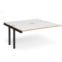 Click to view product details and reviews for Bench Desk Add On Rectangular Desk 1600mm With Sliding Tops White Oak Tops With Black Frames 1600mm Depth Adapt. Click to view product details and reviews for Bench Desk Add On Rectangular Desk 1600mm With Sliding Tops White Oak Tops With Black Frames 1600mm Depth Adapt.