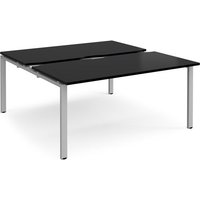 Click to view product details and reviews for Adapt Sliding Top Back To Back Desks 1600mm X 1600mm Silver Frame Black Top. Click to view product details and reviews for Adapt Sliding Top Back To Back Desks 1600mm X 1600mm Silver Frame Black Top.