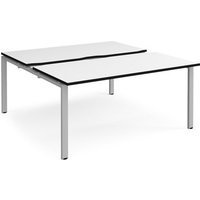 Click to view product details and reviews for Adapt Sliding Top Back To Back Desks 1600mm X 1600mm Silver Frame White Top Black Edge. Click to view product details and reviews for Adapt Sliding Top Back To Back Desks 1600mm X 1600mm Silver Frame White Top Black Edge.