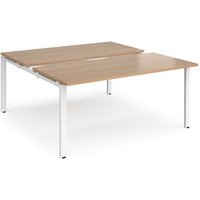 Click to view product details and reviews for Bench Desk 2 Person Rectangular Desks 1600mm With Sliding Tops Beech Tops With White Frames 1600mm Depth Adapt. Click to view product details and reviews for Bench Desk 2 Person Rectangular Desks 1600mm With Sliding Tops Beech Tops With White Frames 1600mm Depth Adapt.