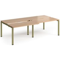 Click to view product details and reviews for Adapt Sliding Top Double Back To Back Desks 2400mm X 1200mm Green Frame Beech Top. Click to view product details and reviews for Adapt Sliding Top Double Back To Back Desks 2400mm X 1200mm Green Frame Beech Top.