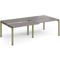 Click to view product details and reviews for Adapt Sliding Top Double Back To Back Desks 2400mm X 1200mm Green Frame Grey Oak Top. Click to view product details and reviews for Adapt Sliding Top Double Back To Back Desks 2400mm X 1200mm Green Frame Grey Oak Top.