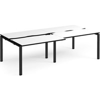 Click to view product details and reviews for Adapt Sliding Top Double Back To Back Desks 2400mm X 1200mm Black Frame White Top Black Edge. Click to view product details and reviews for Adapt Sliding Top Double Back To Back Desks 2400mm X 1200mm Black Frame White Top Black Edge.