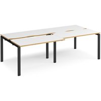 Click to view product details and reviews for Bench Desk 4 Person Rectangular Desks 2400mm With Sliding Tops White Oak Tops With Black Frames 1200mm Depth Adapt. Click to view product details and reviews for Bench Desk 4 Person Rectangular Desks 2400mm With Sliding Tops White Oak Tops With Black Frames 1200mm Depth Adapt.