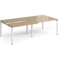 Click to view product details and reviews for Adapt Sliding Top Double Back To Back Desks 2400mm X 1200mm White Frame Kendal Oak Top. Click to view product details and reviews for Adapt Sliding Top Double Back To Back Desks 2400mm X 1200mm White Frame Kendal Oak Top.