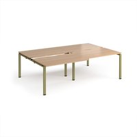 Click to view product details and reviews for Adapt Sliding Top Double Back To Back Desks 2400mm X 1600mm Green Frame Beech Top. Click to view product details and reviews for Adapt Sliding Top Double Back To Back Desks 2400mm X 1600mm Green Frame Beech Top.