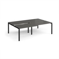 Click to view product details and reviews for Adapt Sliding Top Double Back To Back Desks 2400mm X 1600mm Black Frame Storm Grey Top. Click to view product details and reviews for Adapt Sliding Top Double Back To Back Desks 2400mm X 1600mm Black Frame Storm Grey Top.