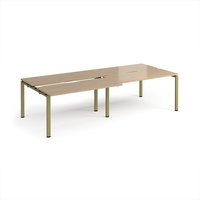 Click to view product details and reviews for Adapt Sliding Top Double Back To Back Desks 2800mm X 1200mm Green Frame Kendal Oak Top. Click to view product details and reviews for Adapt Sliding Top Double Back To Back Desks 2800mm X 1200mm Green Frame Kendal Oak Top.