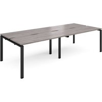 Click to view product details and reviews for Adapt Sliding Top Double Back To Back Desks 2800mm X 1200mm Black Frame Grey Oak Top. Click to view product details and reviews for Adapt Sliding Top Double Back To Back Desks 2800mm X 1200mm Black Frame Grey Oak Top.