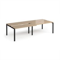 Click to view product details and reviews for Adapt Sliding Top Double Back To Back Desks 2800mm X 1200mm Black Frame Kendal Oak Top. Click to view product details and reviews for Adapt Sliding Top Double Back To Back Desks 2800mm X 1200mm Black Frame Kendal Oak Top.