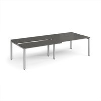 Click to view product details and reviews for Adapt Sliding Top Double Back To Back Desks 2800mm X 1200mm Silver Frame Storm Grey Top. Click to view product details and reviews for Adapt Sliding Top Double Back To Back Desks 2800mm X 1200mm Silver Frame Storm Grey Top.