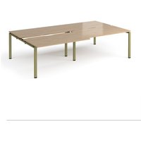 Click to view product details and reviews for Adapt Sliding Top Double Back To Back Desks 2800mm X 1600mm Green Frame Kendal Oak Top. Click to view product details and reviews for Adapt Sliding Top Double Back To Back Desks 2800mm X 1600mm Green Frame Kendal Oak Top.