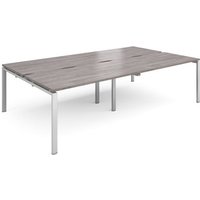 Click to view product details and reviews for Adapt Sliding Top Double Back To Back Desks 2800mm X 1600mm Silver Frame Grey Oak Top. Click to view product details and reviews for Adapt Sliding Top Double Back To Back Desks 2800mm X 1600mm Silver Frame Grey Oak Top.