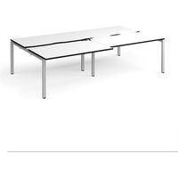 Click to view product details and reviews for Adapt Sliding Top Double Back To Back Desks 2800mm X 1600mm Silver Frame White Top Black Edge. Click to view product details and reviews for Adapt Sliding Top Double Back To Back Desks 2800mm X 1600mm Silver Frame White Top Black Edge.