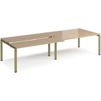 Click to view product details and reviews for Adapt Sliding Top Double Back To Back Desks 3200mm X 1200mm Green Frame Kendal Oak Top. Click to view product details and reviews for Adapt Sliding Top Double Back To Back Desks 3200mm X 1200mm Green Frame Kendal Oak Top.