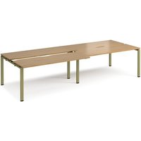Click to view product details and reviews for Adapt Sliding Top Double Back To Back Desks 3200mm X 1200mm Green Frame Oak Top. Click to view product details and reviews for Adapt Sliding Top Double Back To Back Desks 3200mm X 1200mm Green Frame Oak Top.